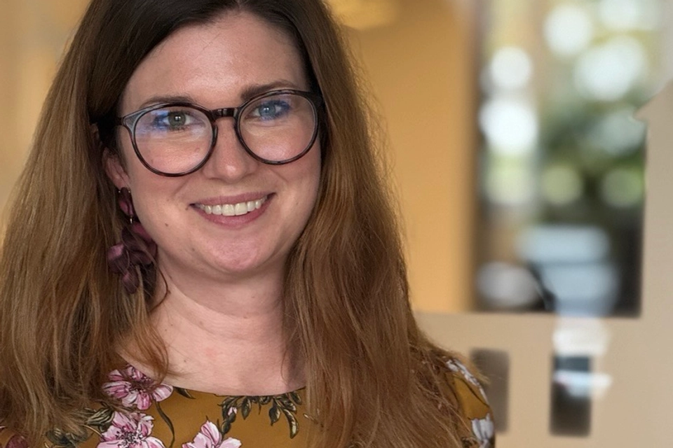 Porträtt av Sara Lundin.