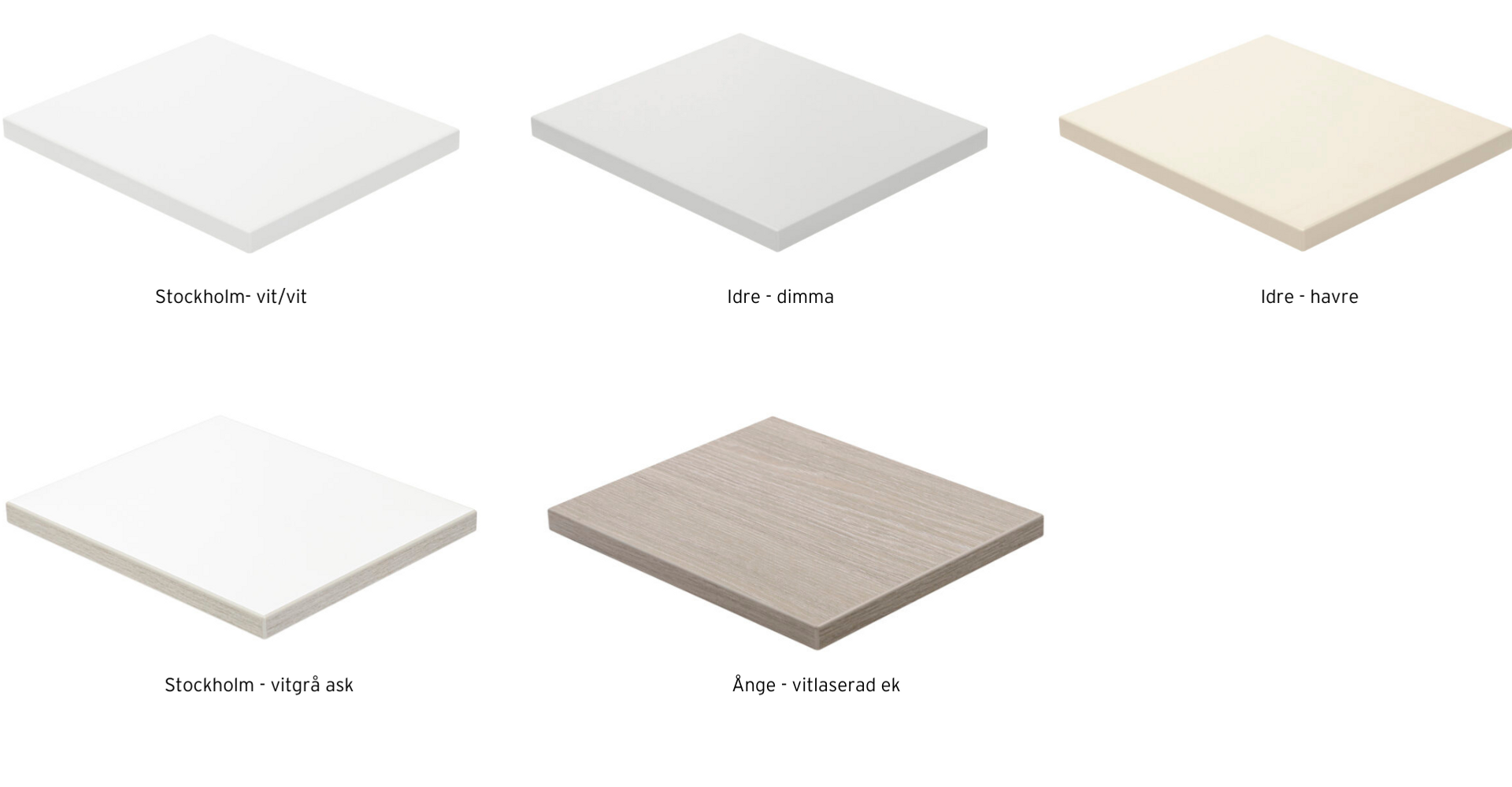 En grupp av olika typer av trä och kakel.