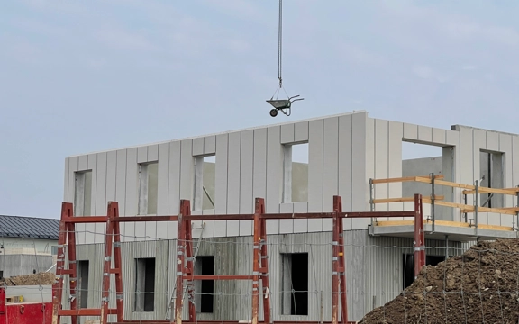 Nybyggnation av Signallottan 2.