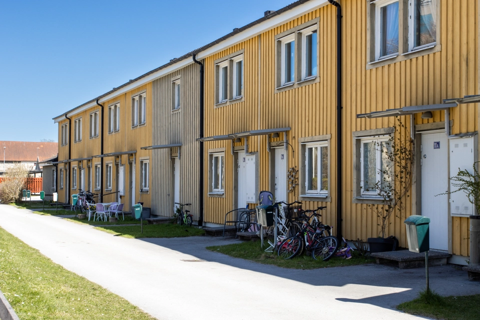 Östervallagatan 3-11 i Slite.