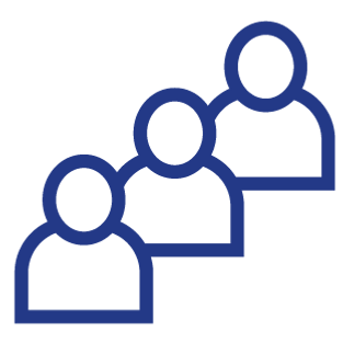 Knapp som tar dig till sidan där du kan registrera dig i kö och se information om dina köpoäng.